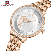 NAVIFORCE Rose Gold Watch Women Watches Ladies Creative Steel Womens celet Watches Female Waterproof Clock Relogio Feminino