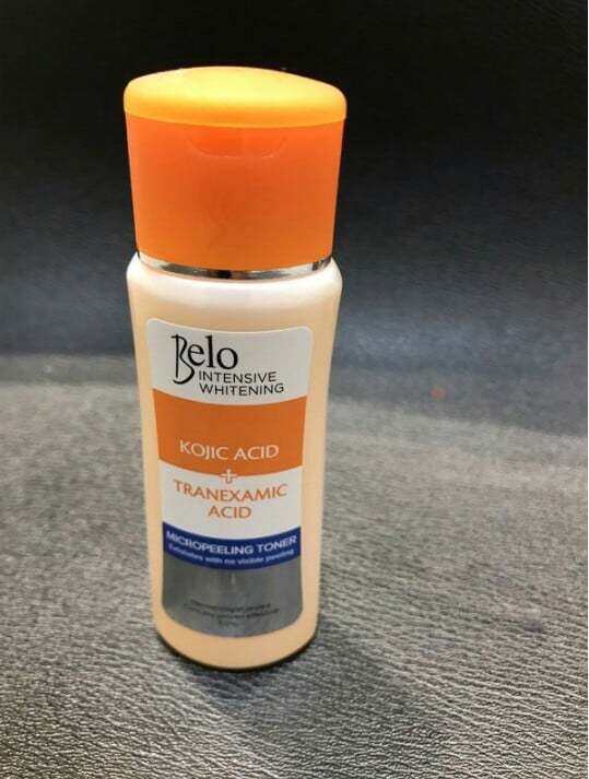 BELO Intensive Whitening Micro Peeling Toner ( Kojic Acid + Tranexamic ...