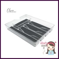 ถาดใส่อุปกรณ์ในครัว 5 ช่อง MICRONWARE 2214 สีใส5-COMPARTMENT KITCHEN UTENSIL TRAY MICRONWARE 2214 CLEAR **ด่วน ของมีจำนวนจำกัด**