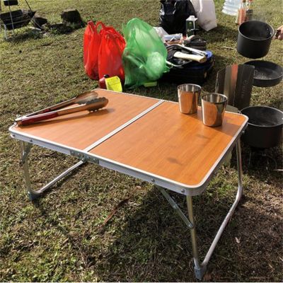 ：《》{“】= Camping Folding Table Lightweight Aluminum Portable Picnic Table For Camping Hiking Fishing Beach Travelling Outdoor Tools 1Pcs