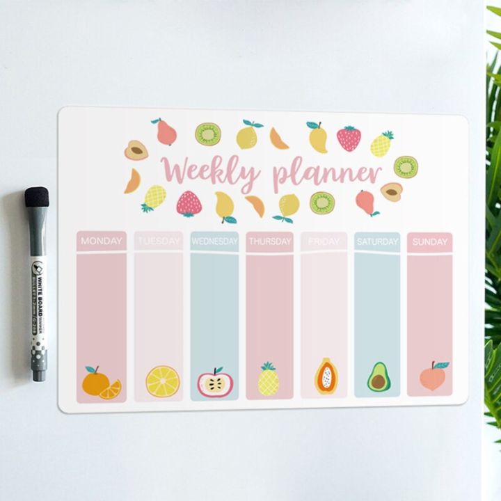magnetic-weekly-monthly-planner-fridge-magnet-stickers-writing-message-drawing-memo-dry-erase-calendar-soft-white-board-for-wall