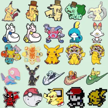 Stunning pokemon badges pins for Decor and Souvenirs 