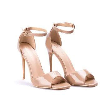 Cream Leather Block Heel Sandals | Cream heeled sandals, Block heels  sandal, Leather block heels
