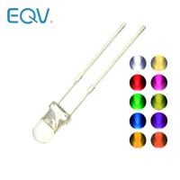 100PCS 5MM LED Diode Kit 3V DIY Set Light Emitting Warm White Green Red Blue Yellow Orange Purple UV Pink Ultra Bright 20mA Electrical Circuitry Parts