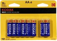 KODAK ถ่านไฟฉายอัลคาไลน์  MAX AA 1 รุ่น 30411906 (1 แพ็ค )