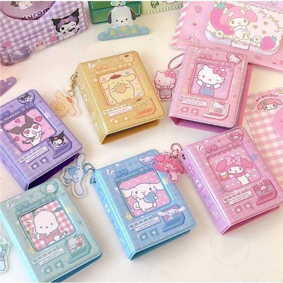 ♦♨Girls Bestie Sanrio Kuromi Melody Cinnamoroll V2 LOMO Binders Photo ...