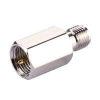 FixGadget FME Male to SMA Female Connector Adapter(Silver)