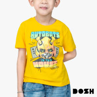 DOSH BOYS T-SHIRTS TRANSFORMERS เสื้อยืดคอกลม แขนสั้น เด็กชาย DTBT5076-YE