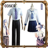 【COSER 77】Genshin คอสสูท Hitea Link God Ayawa JK God Ayama สูทคอสเพลย์เต็มรูปแบบ