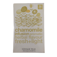 ชาดอกคาโมไมล์ 30 ซอง - Vintage teas Chamomile Infusion Aromatic Herbal Flavor 30 tea bags