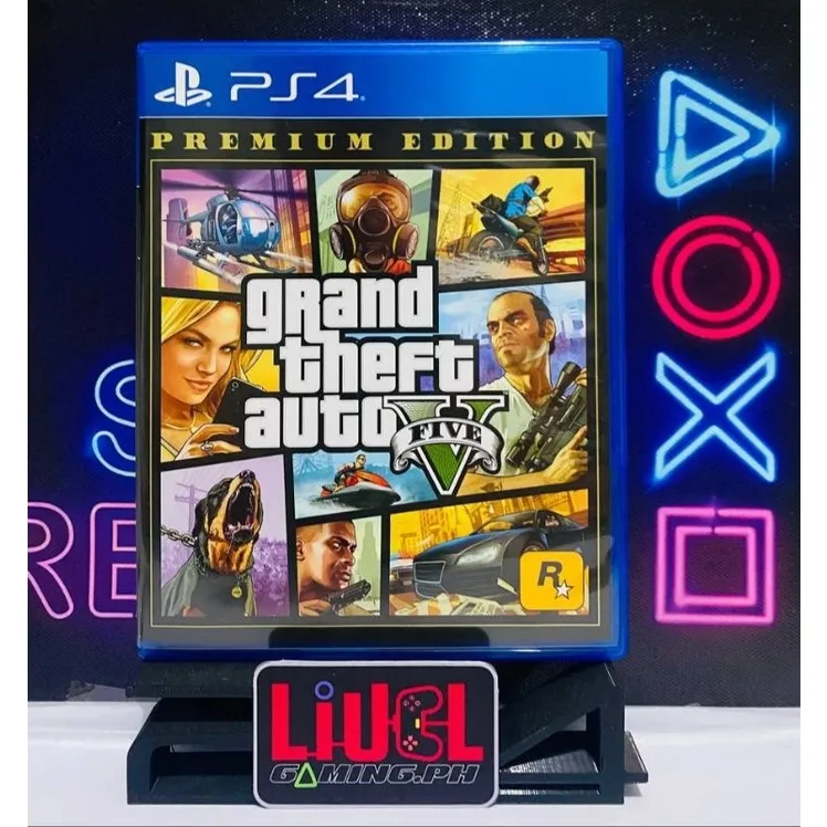 Grand Theft Auto V Premium Edition PlayStation 4, PlayStation 5
