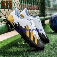 ✔◈ Darlene Orlando Wholesale low help football shoes male Paris train TF broken nail AG spike children adult professional game sneakers