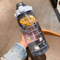 Idea  Studio ขวดน้ำ 2 ลิตร แถมฟรีแถมฟรีสติกเกอร์ และปกติ ขวดน้ำ2000ml รุ่นใหม่!! กระบอกน้ำสุดฮิต สีพาสเทลสวยมากก แข็งแรง ไม่เป็นอันตราย