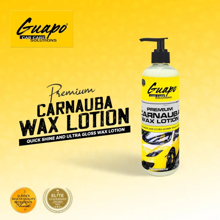 Guapo Premium Carnauba Wax Lotion / Carnuaba Wax Lotion Type 250ml