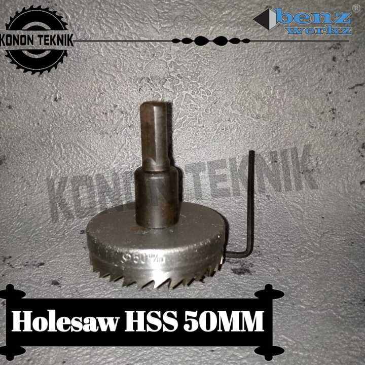 Mata Bor Holesaw Hss Mm Benz Werkz Mata Bor Plong Metal Besi Kayu Holesaw Hss Premium