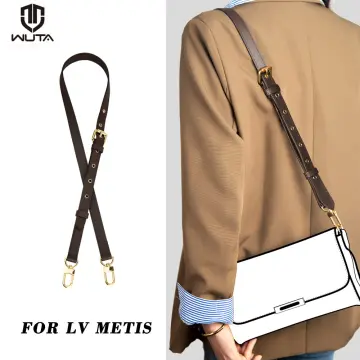 WUTA Leather Strap Shortening Buckle Bags Shoulder Strap for Pochette Metis  Bags