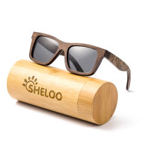 ร้อน, ร้อน★SHELOO Wood Sunglasses Hand-made From Sandalwood 100% UV400 Polarized Lens