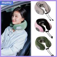 MUMU ของใหม่ ผ่อนคลาย มัลติฟังก์ชั่น ไฟฟ้า พกพาสะดวก รูปตัว U หมอนนวด ไหล่ปากมดลูก เครื่องนวดคอ