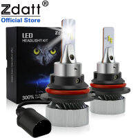 Zdatt H7 Led Canbus H4 H11 9004 9005 9006 9007 Car Headlight Bulbs 100W 20000LM 6000k Lamps for Cars Fog Lights LED Automobiles