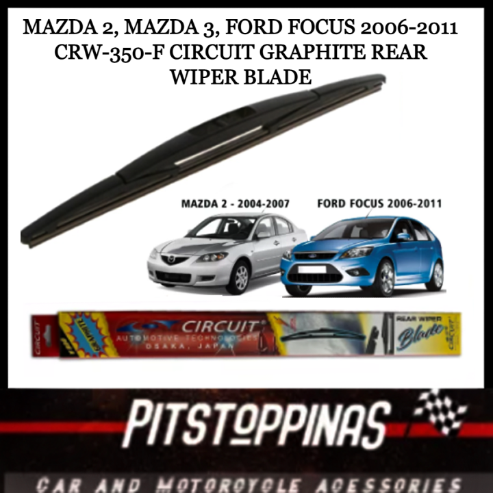 MAZDA 2, MAZDA 3, FORD FOCUS 20062011 CRW350F CIRCUIT GRAPHITE REAR