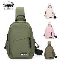 Cartelo multi-functional sports leisure chest bag men shoulder bag purse handbag aslant practical movement