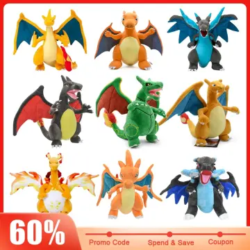 Mega Evolution Charizard Plush Toys Charmander Charmeleon Very Cool Pokemon  XY Stuffed Doll Christmas Gifts for Kids