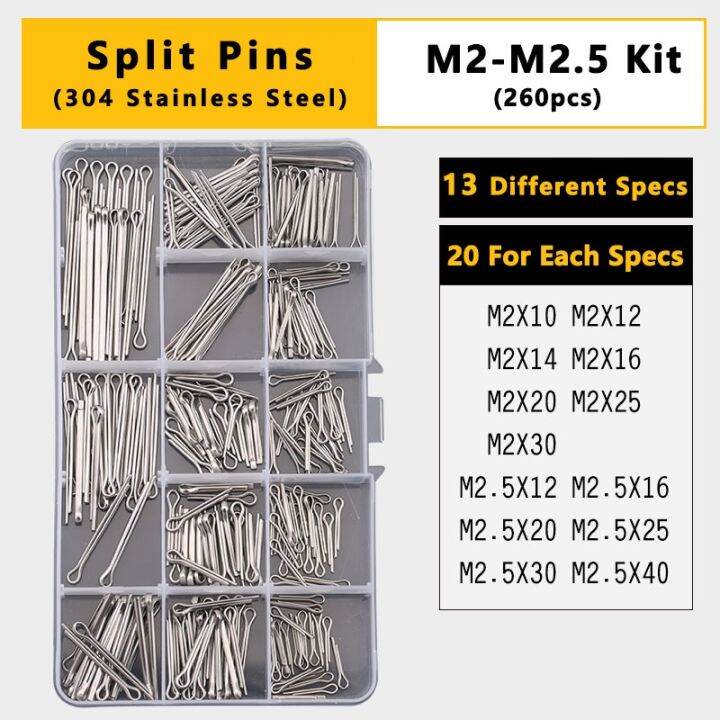 split-spring-dowel-tension-roll-pin-cylindrical-dowel-pin-split-pins-clip-cotter-pin-split-spring-pin-combination-set-kit