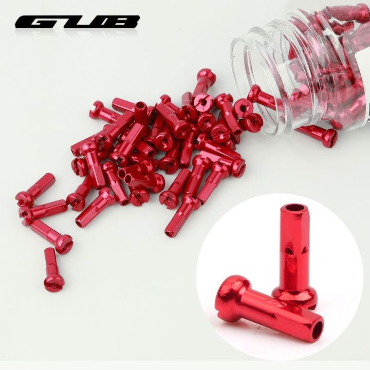 gub-100ชิ้นจุกนมโลหะผสม-g14พูดหมวก-anodized-น้ำหนักเบาชนบทฟรีตัวเลือกหลายสีจักรยานขอบล้ออุปกรณ์เสริม