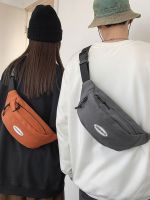 Summer mens chest bag sports trendy brand ins versatile Japanese casual college student shoulder bag crossbody bag mens trendy small bag 【SSY】