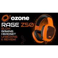 OZONE Z50 GLOW ORANGE/BLUE HEADSET WITH MIC