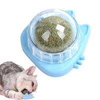 Catnip Wall Toys Wall Catnip Roller For Cat Licking Rotating Kitten Edible Toys For Cats Lick Safe Healthy Cat Chew Toys Treats Toys