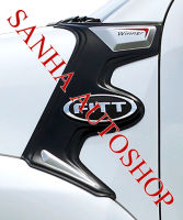 ครอบแก้มข้างโครเมียม Side Vent Toyota Fortuner,Toyota Vigo Champ ปี 2012,2013,2014,2015 งาน Fitt