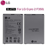 Original แบตเตอรี่ LG Optimus G Pro 2 F350 F350K F350S F350L D837 D838 Battery BL-47TH 3200mAh ประกัน3 เดือน