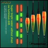 WUXU ท่อดริฟท์ลื่น ทุ่นตกปลาอิเล็กทรอนิกส์ การตีทุ่น ตัวบอกสถานะ ทุ่นตกปลาหิน ของใหม่ ที่จับแบบ Eye-grabbing ลอยเบาๆ ตกปลากลางคืนตกปลา