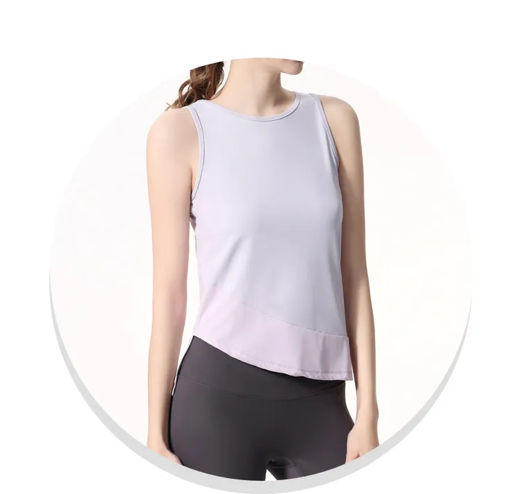 Women's Workout Tanks & Sleeveless T-Shirts - Loose Fit