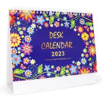 Desk Calendar 2023, Monthly Standing Flip Desk Calendar From Jan,Blocks for New Year and Christmas Gifts for Home/Office