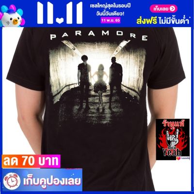 เสื้อวง PARAMORE เสื้อใส่สบาย Rock พาร์อะมอร์ ไซส์ยุโรป RDM1608