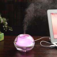 CRYSTAL Humidifier เครื่องพ่นควันเพิ่มความชื้นเรืองแสงได้  ใส่น้ำหอมเพิ่มความชื่นและกลิ่นหอมในห้อง