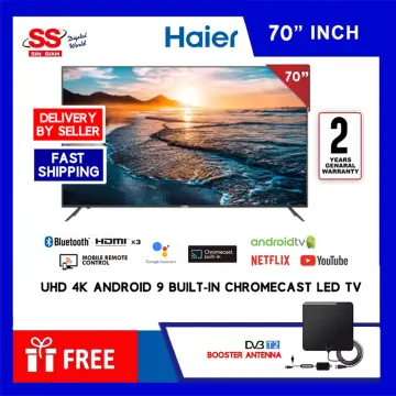 Haier 4K Uhd Smart Android Tv (65) LE65K6600UG
