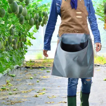 Fruit Picking Bag Adjustable Harvest Garden Apron for Outdoor Orchard  Apples