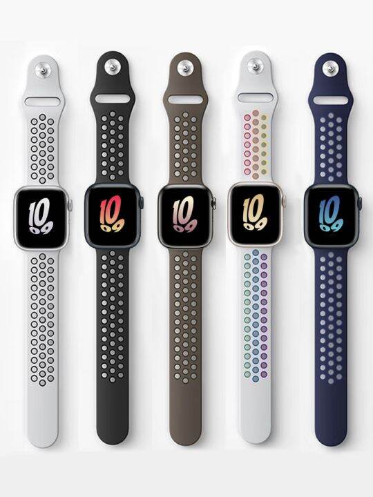 Silicone Strap For Apple watch north face band 45/49/44/42/41/40/38mm print  watchband bracelet iWatch series 5 6 3 SE 7 8 ultra