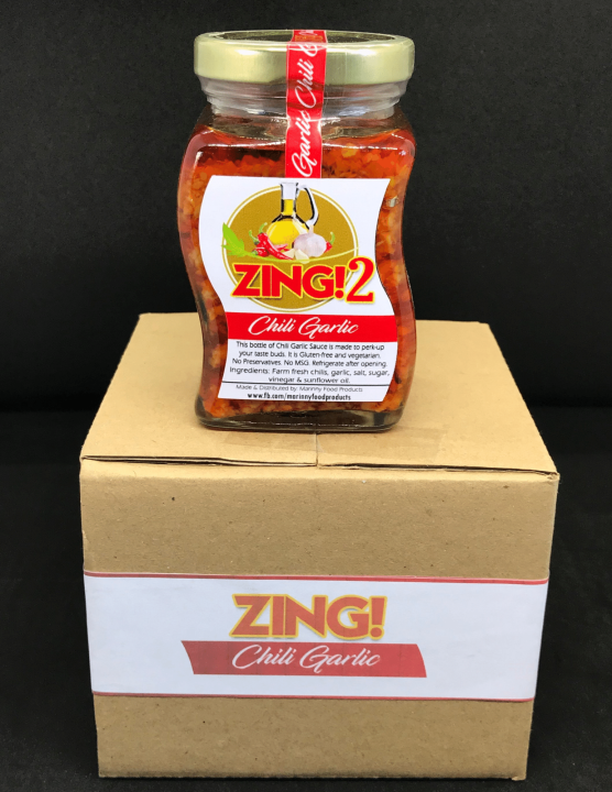 Zing 2 Chili Garlic Sauce (Spice Level 2 Garlicky Goodness with the