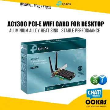 Archer T6E, AC1300 Wireless Dual Band PCI Express Adapter