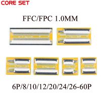 5PCS FPC FFC Flexible Flat Cable Extension Board 1.0mm Pitch 6P 8P 10P 12P 14P 20P 30P 40P 50 Pin Connector