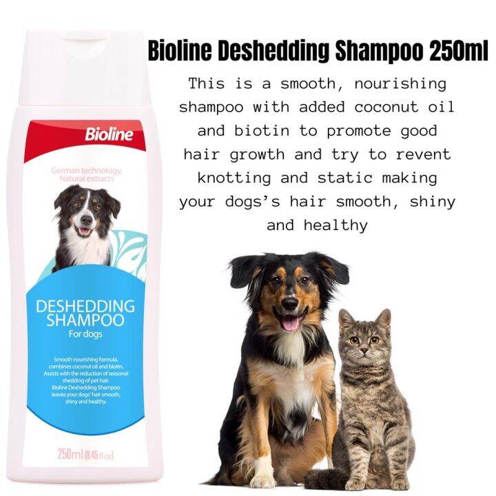 Bioline Deshedding Shampoo Dog 250ml Lazada PH