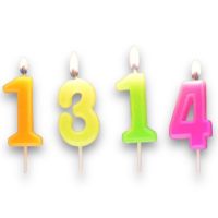 VIVA LOCO ตัวเลข ตัวอักษร ขวัญ วันเกิด เทียน เทียนวันเกิด เค้ก ปาร์ตี้ งานเลี้ยง  เค้ก เลข1 2 งานสังสรรค์
