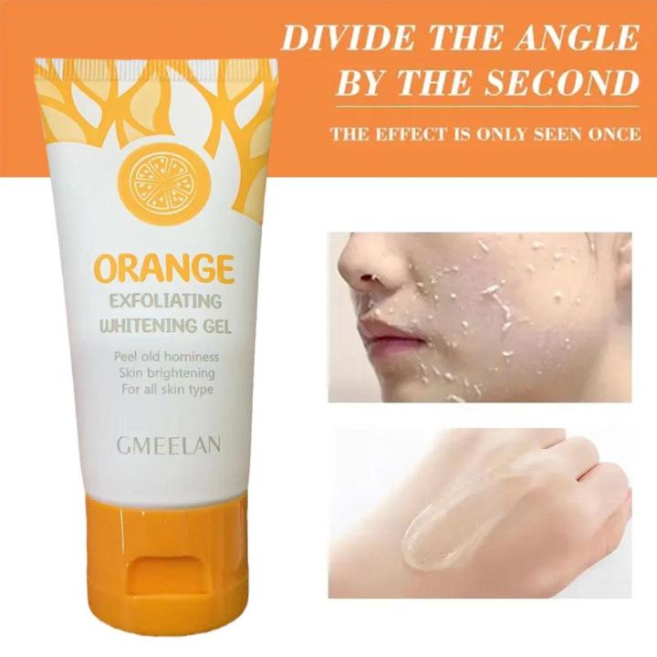 GMEELAN 50ml Whitening Gel Exfoliating Scrub Skin Cleanser Cream Lazada