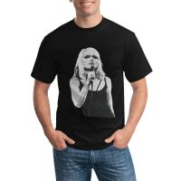 Birthday Present Debbie Harry Open Mic Blondie Breathable Cotton Printed Tshirts