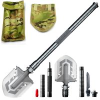 manganese steel multi-functional folding tactical shovel outdoor rescue folding shovel outdoor off-road folding armand shovel