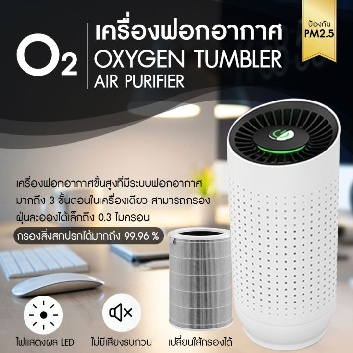 oxygen-tumbler-air-purifier-เครื่องฟอกอากาศขั้นสูง-3-ขั้นตอนในเครื่องเดียว-เครื่องฟอก-เครื่องฟอกอากาศ-แบบพกพา